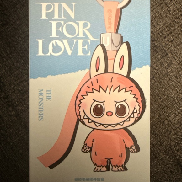 Pin for Love Letter “&” Labubu - Picture 2 of 6